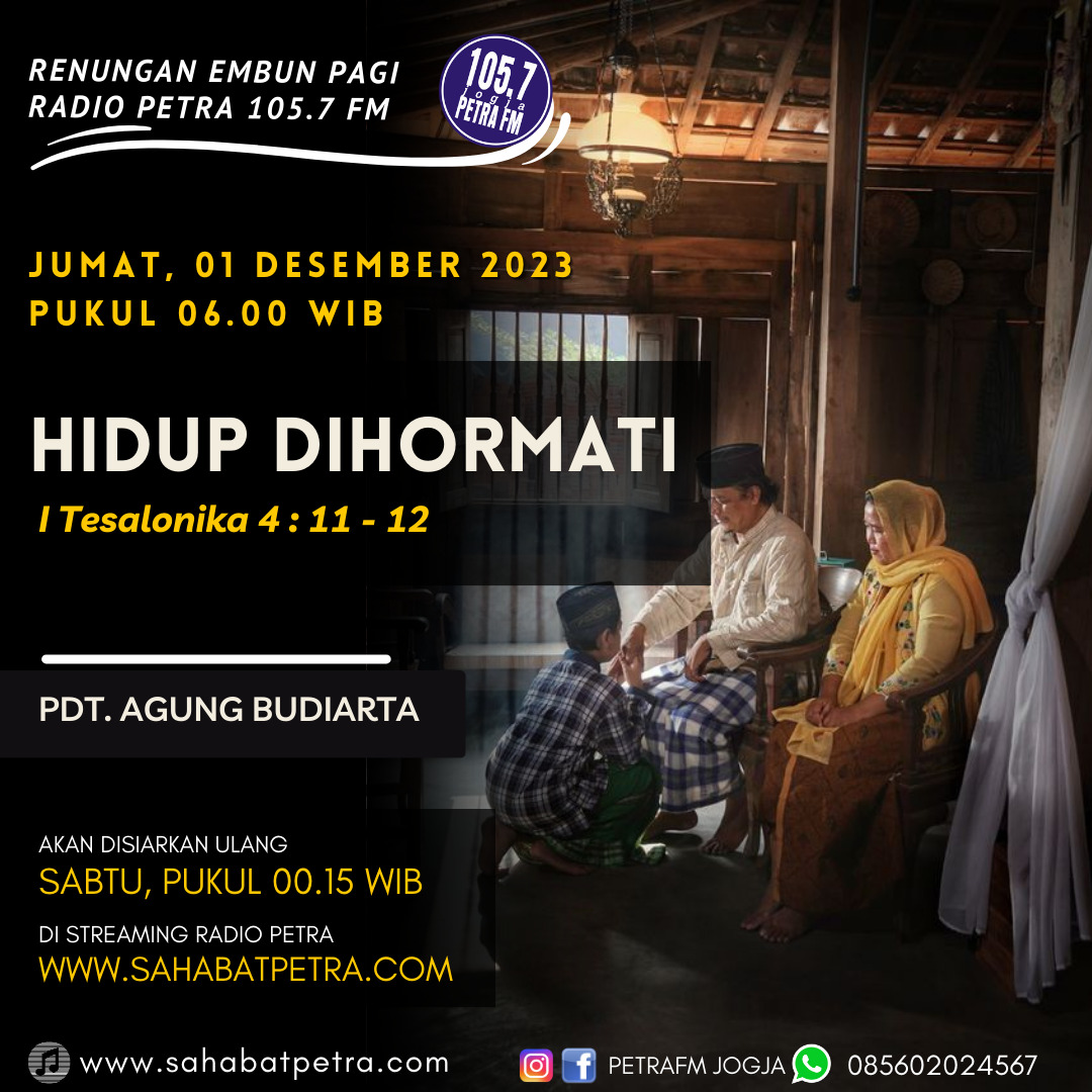 Embun Pagi - 01 DESEMBER 2023