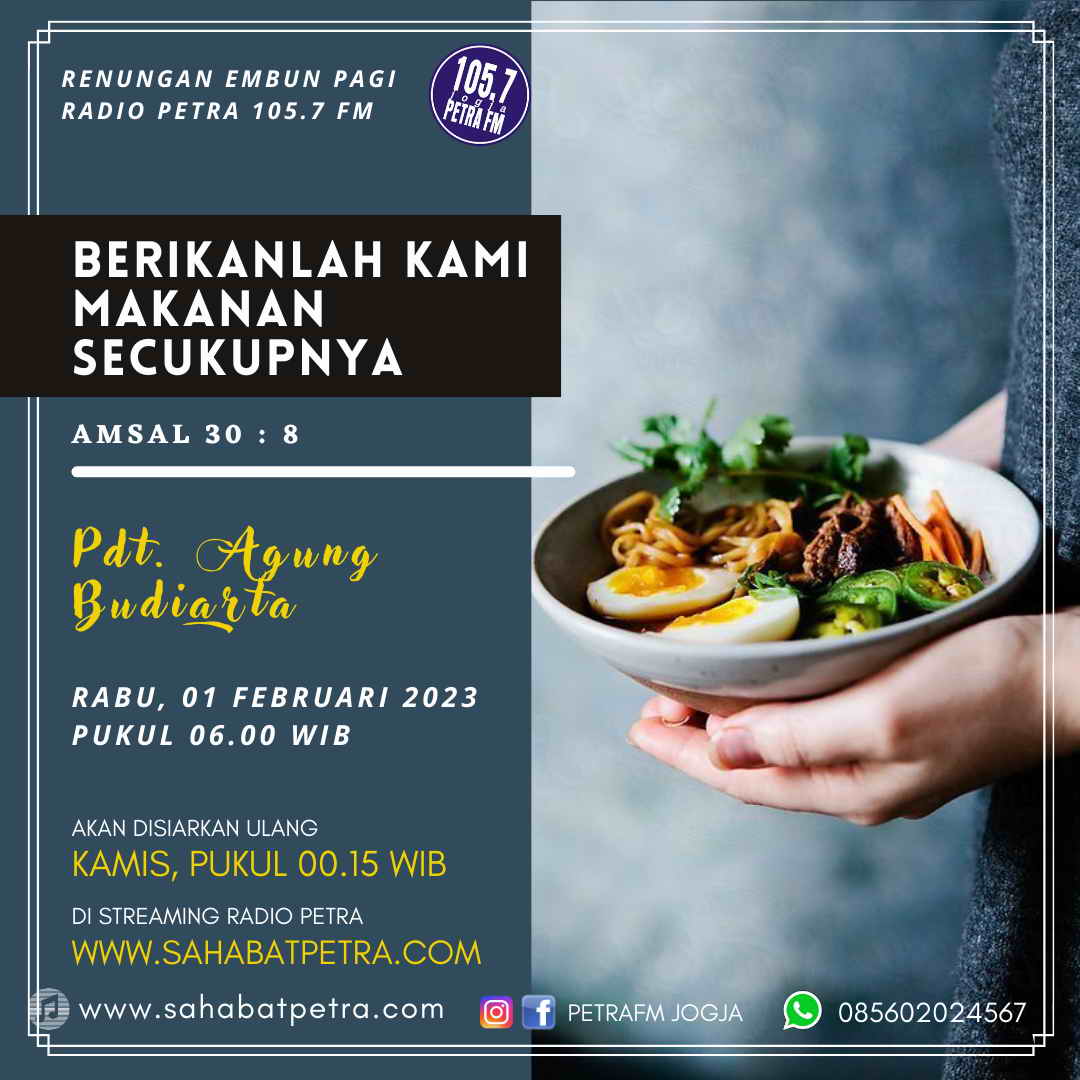 Embun Pagi - 01 FEBRUARI 2023
