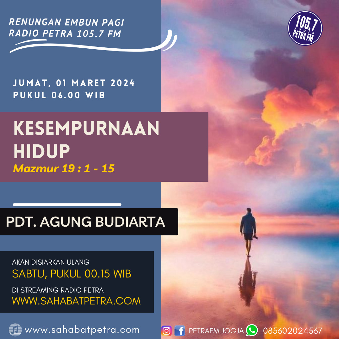 Embun Pagi - 01 FEBRUARI 2024
