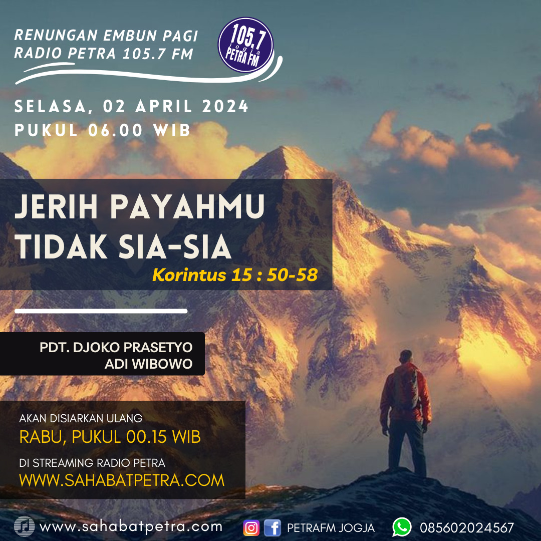Embun Pagi - 02 APRIL 2024