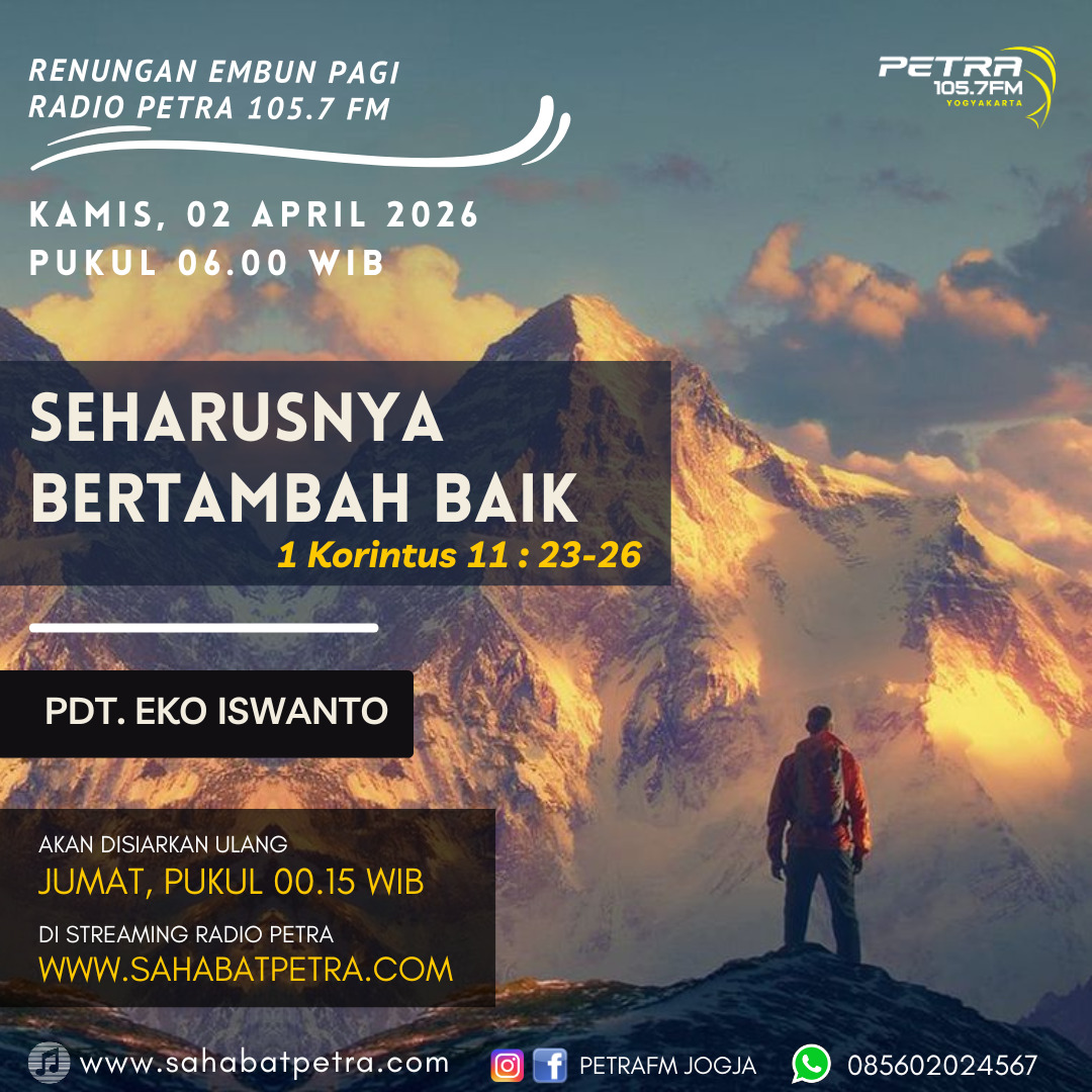 Embun Pagi - 02 APRIL 2026