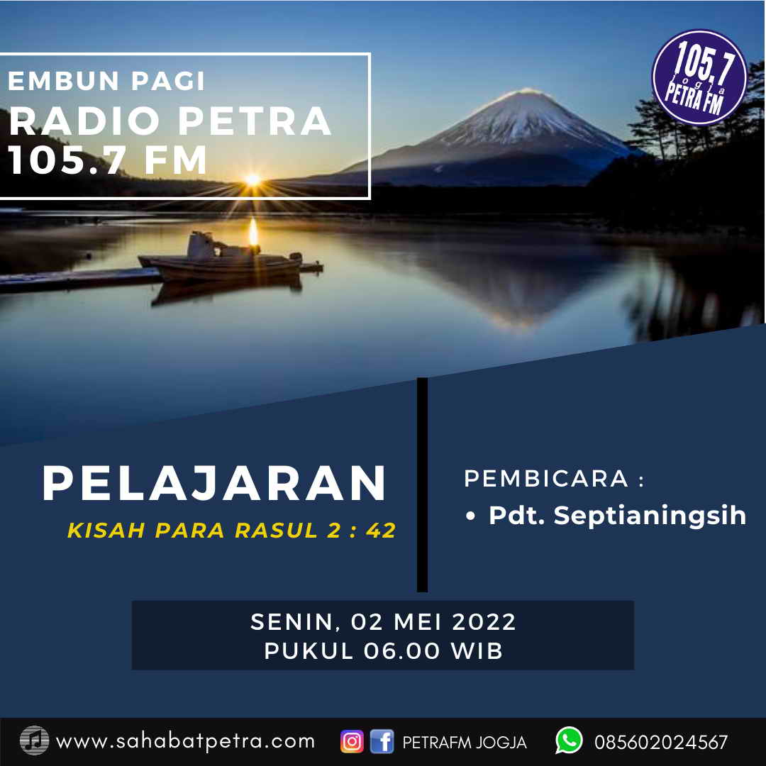 Embun Pagi - 02 MEI 2022