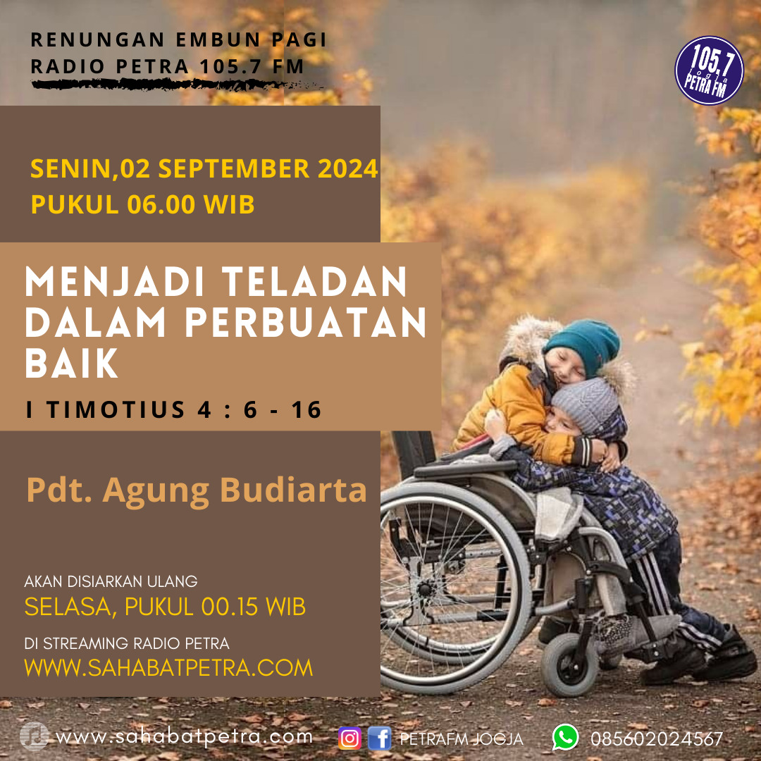 Embun Pagi - 02 SEPTEMBER 2024