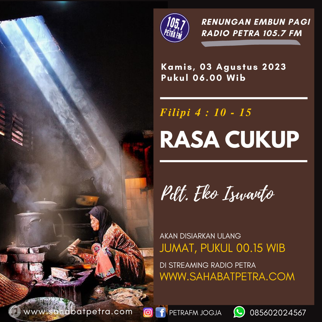 Embun Pagi - 03 AGUSTUS 2023