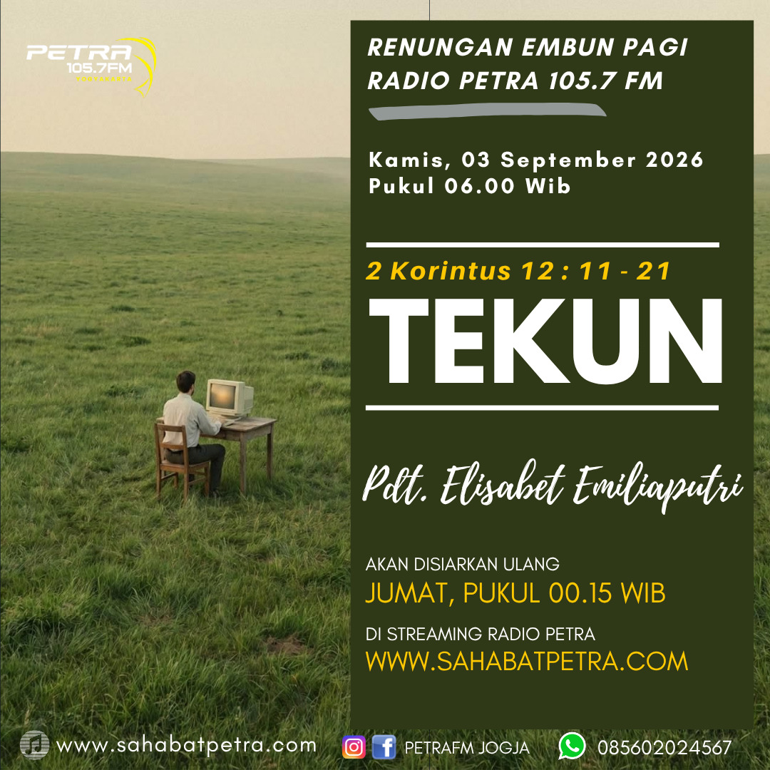 Embun Pagi - 03 SEPTEMBER 2026