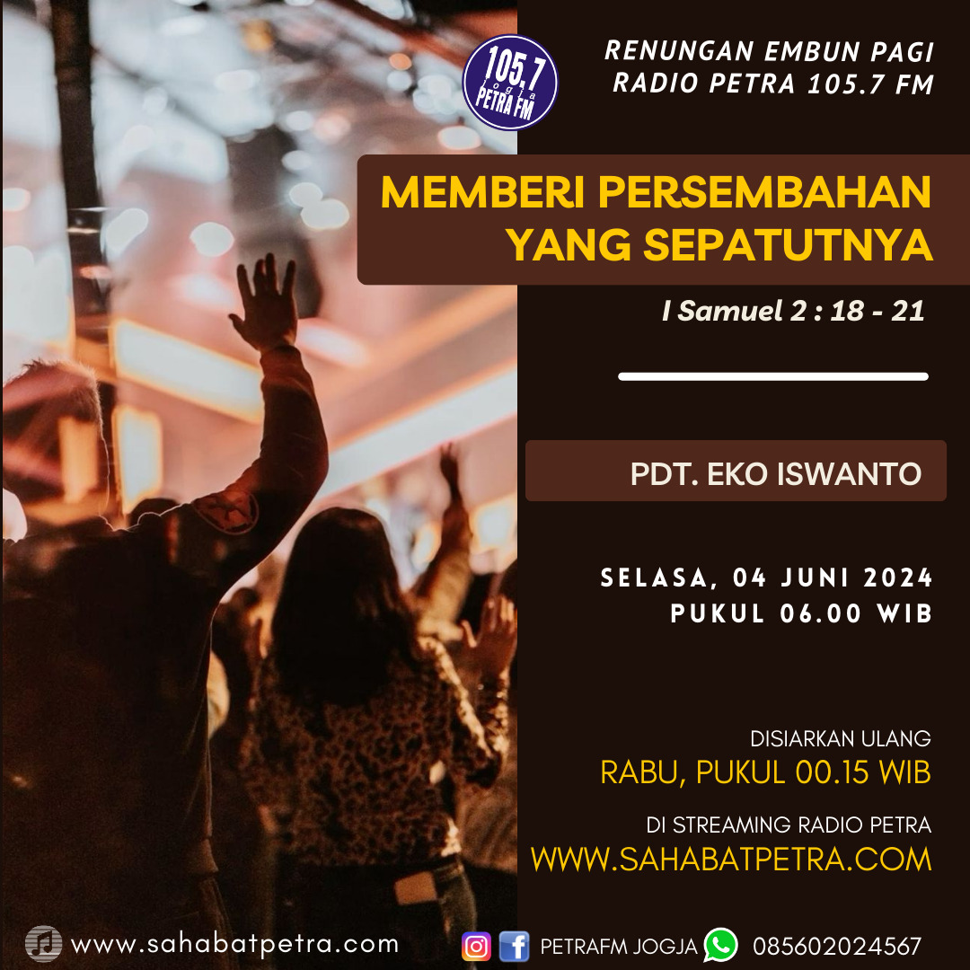 Embun Pagi - 04 JUNI 2024