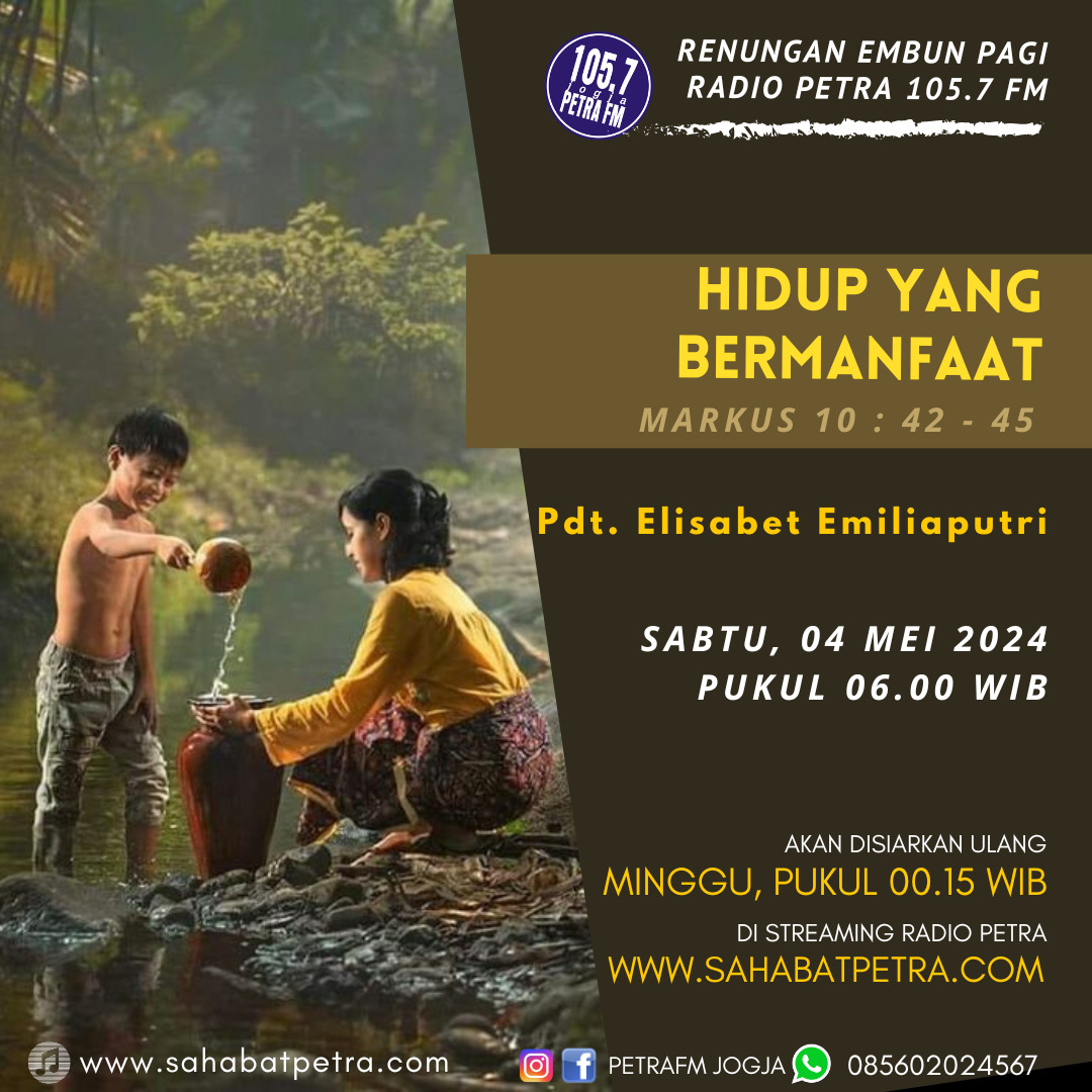 Embun Pagi - 04 MEI 2024