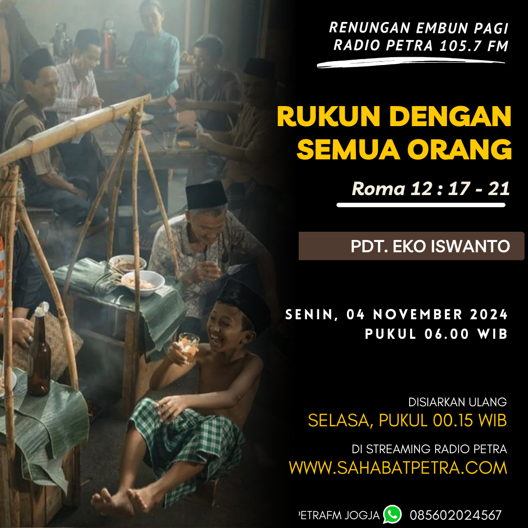 Embun Pagi - 04 NOVEMBER 2024