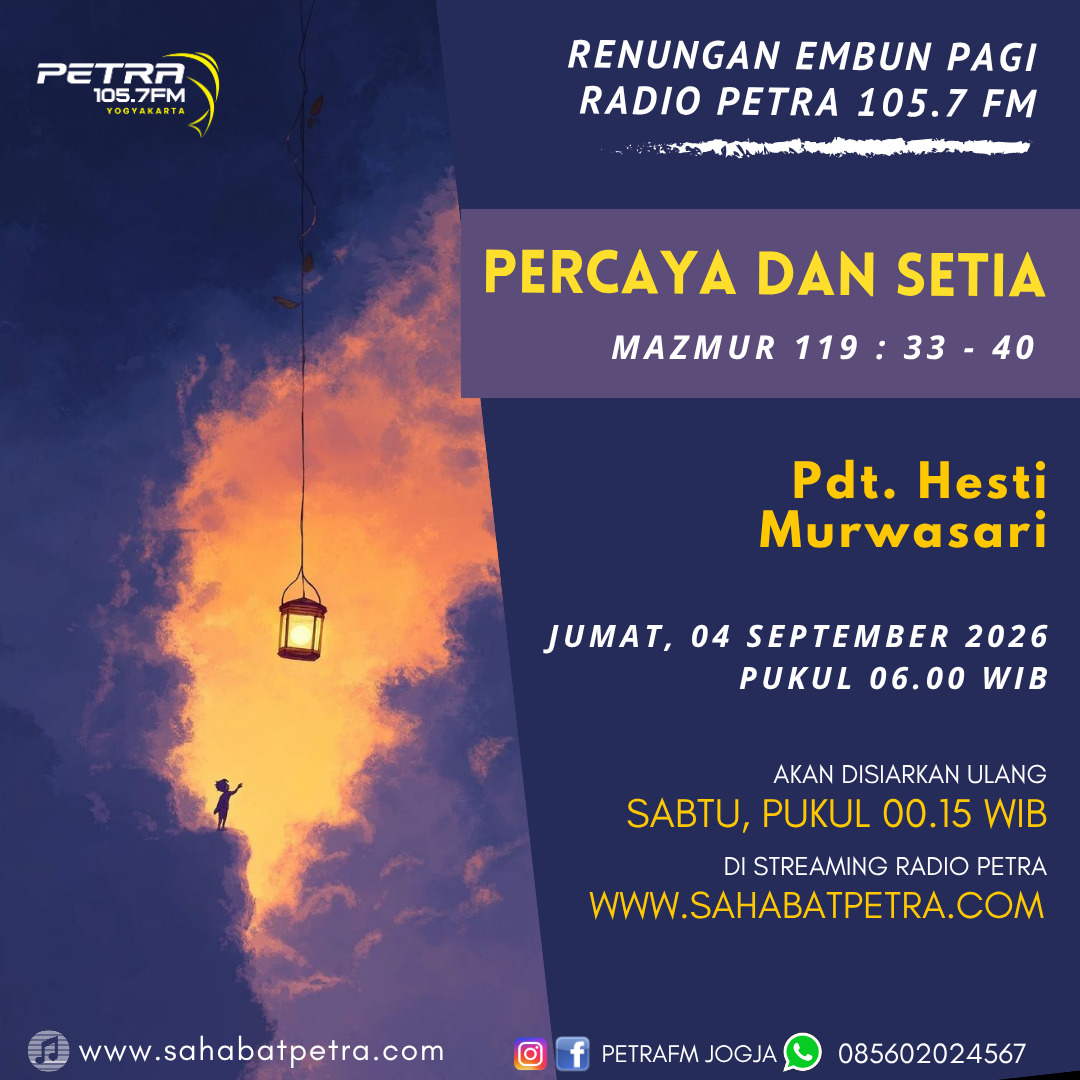 Embun Pagi - 04 SEPTEMBER 2026