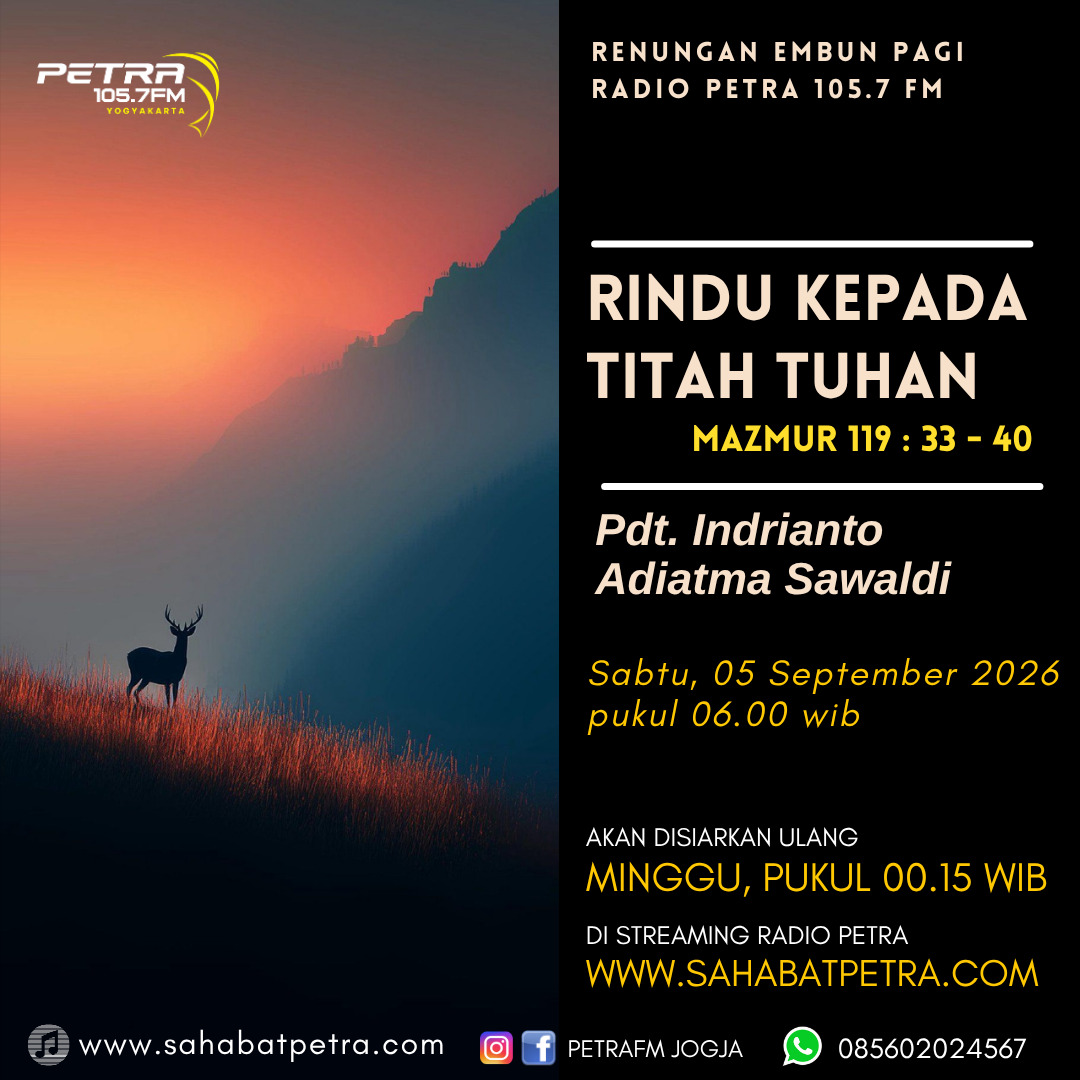 Embun Pagi - 05 SEPTEMBER 2026