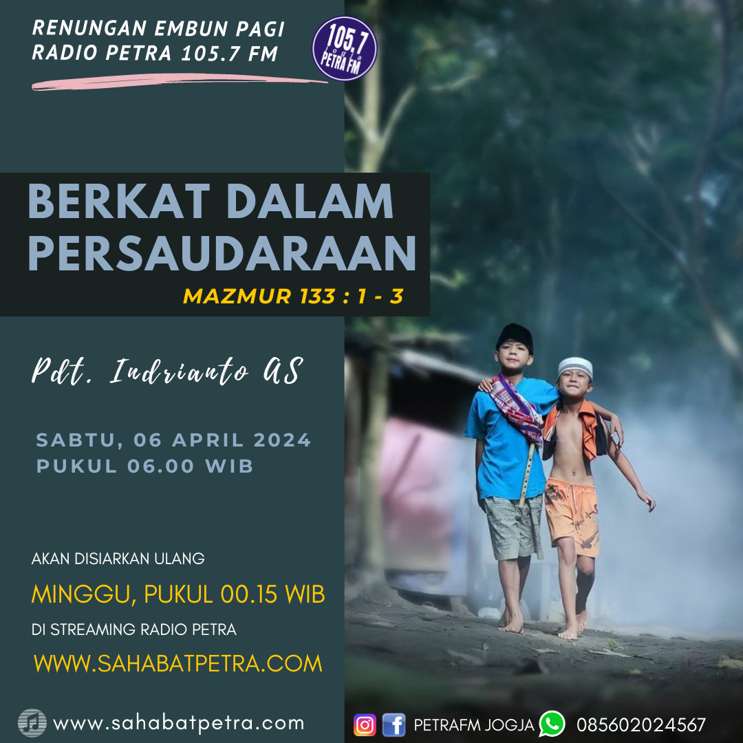 Embun Pagi - 06 APRIL 2024
