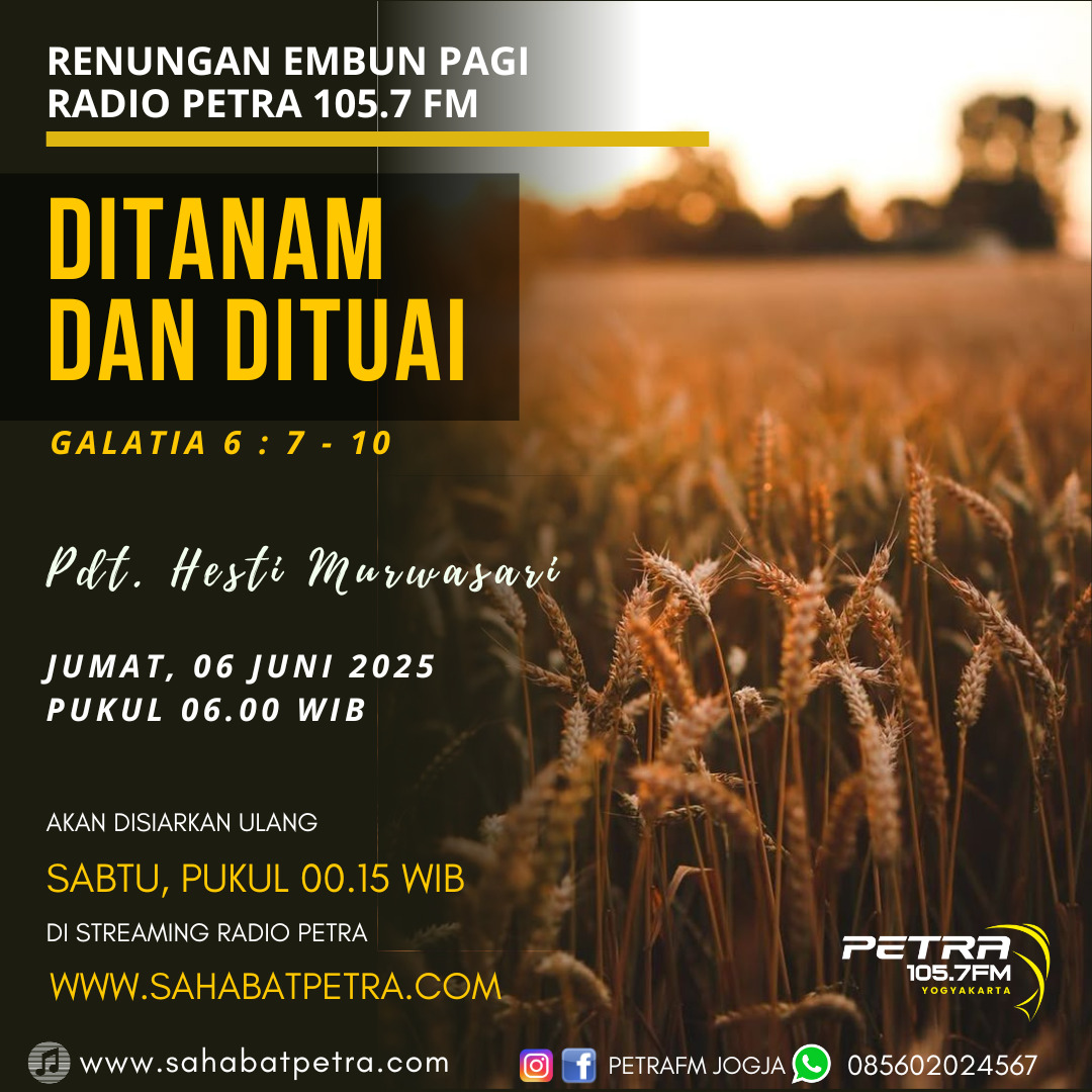 Embun Pagi - 06 JUNI 2025