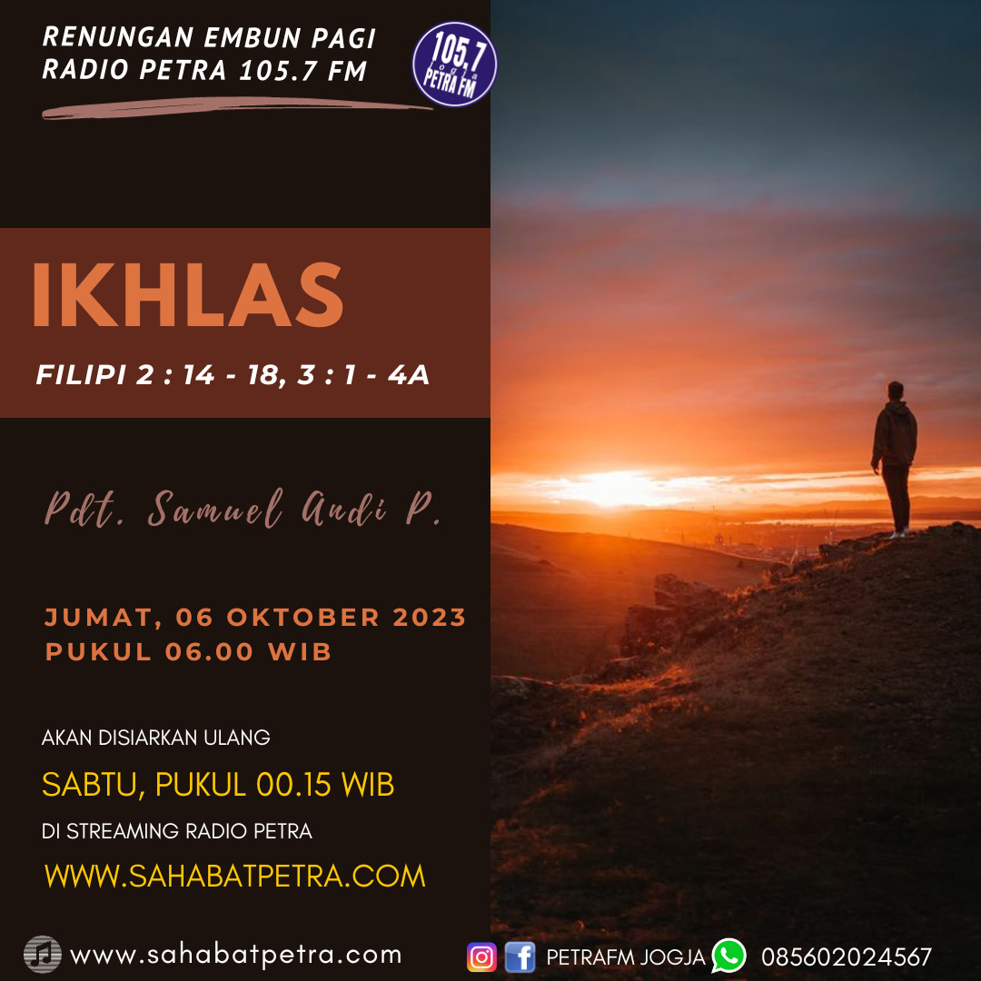 Embun Pagi - 06 OKTOBER 2023