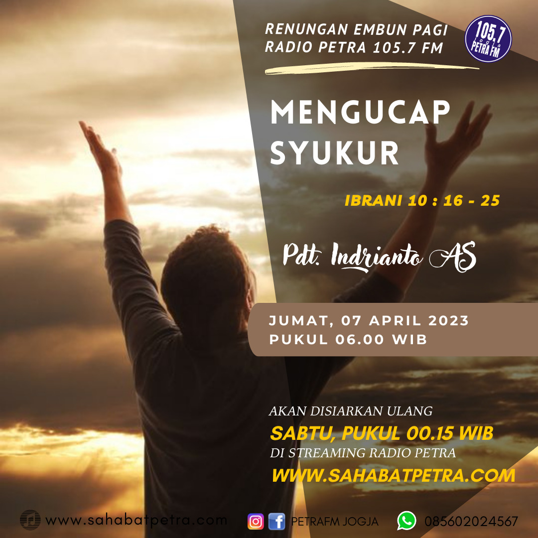 Embun Pagi - 07 APRIL 2023