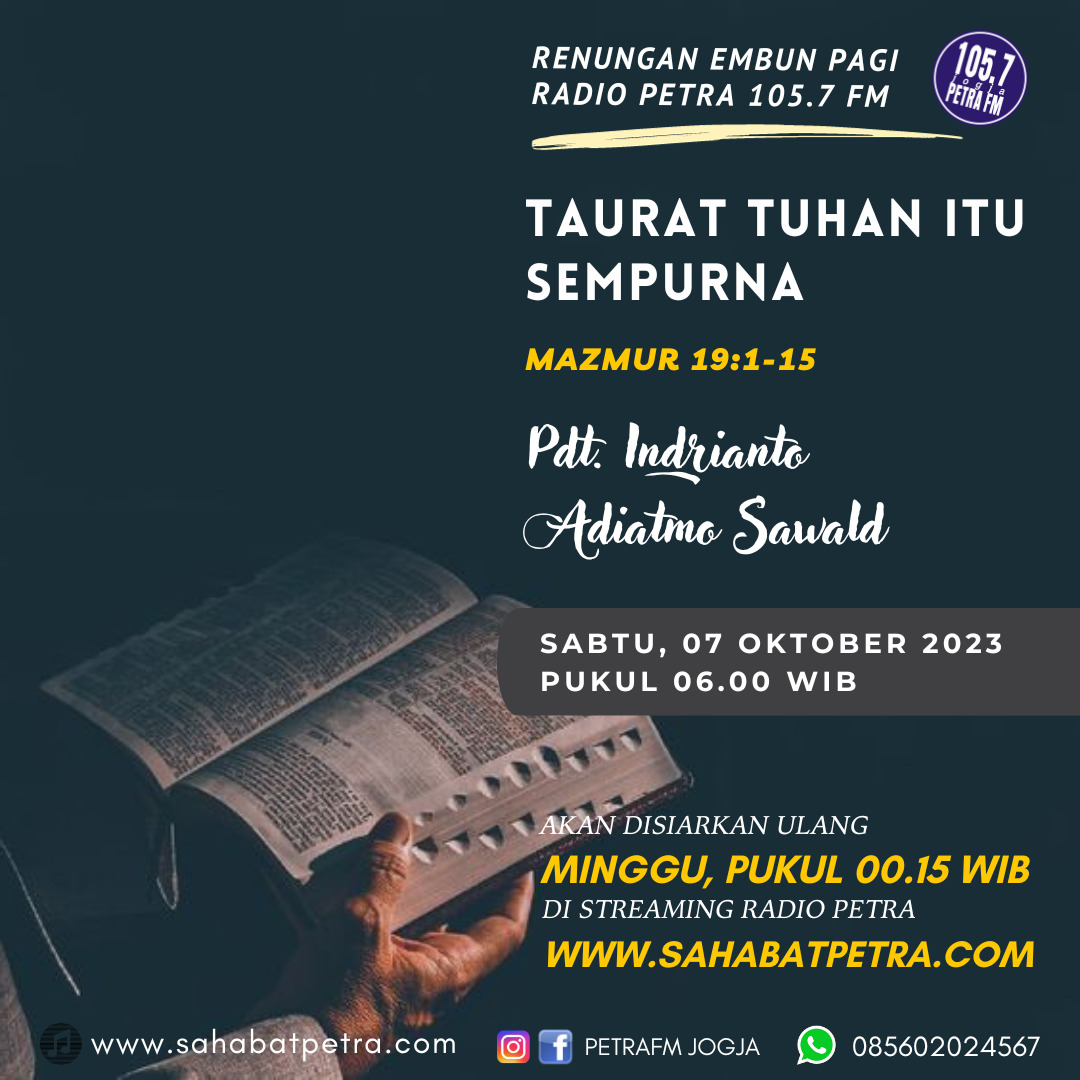 Embun Pagi - 07 OKTOBER 2023
