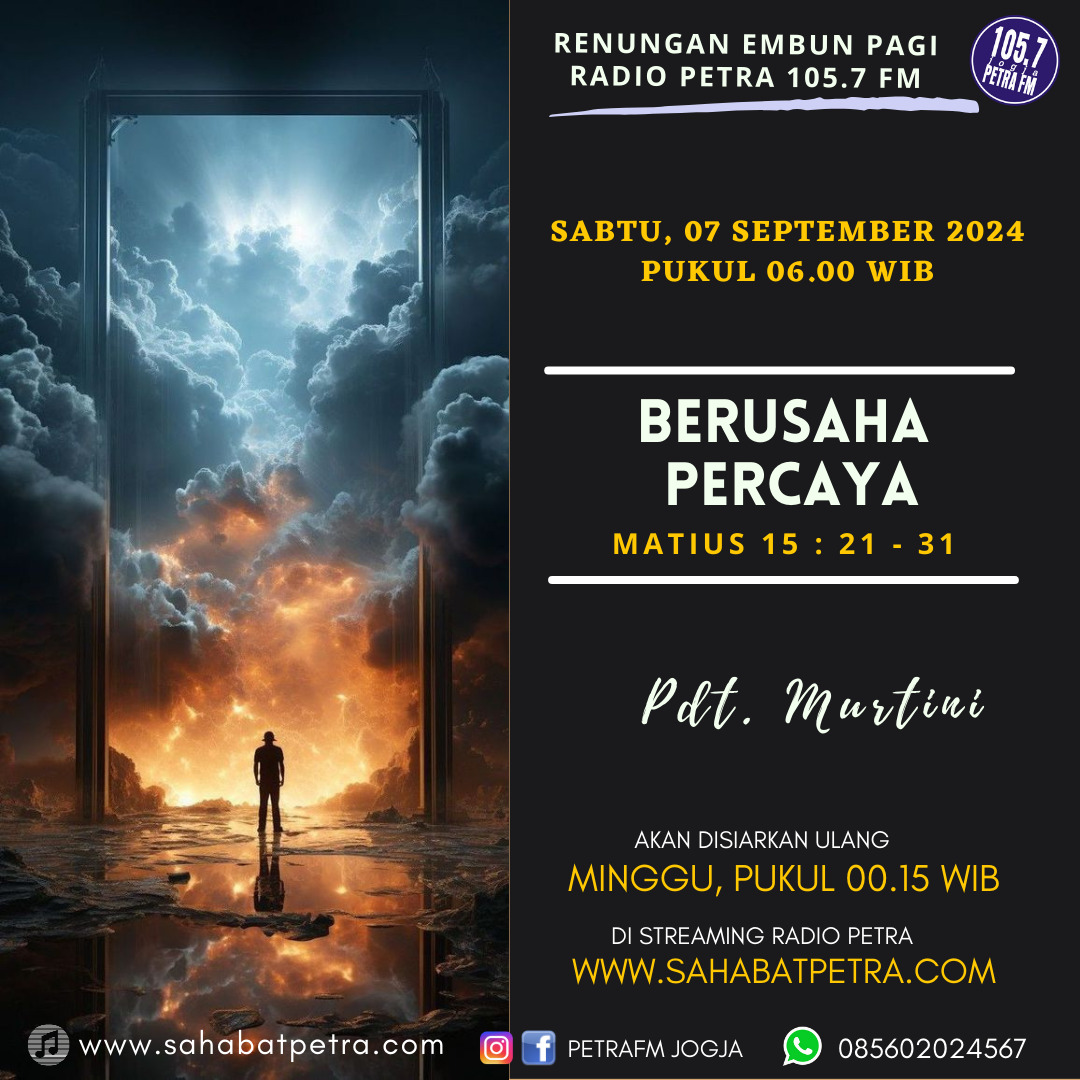 Embun Pagi - 07 SEPTEMBER 2024