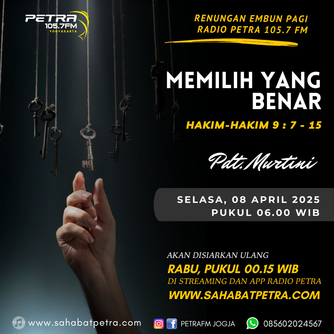 Embun Pagi - 08 APRIL 2025