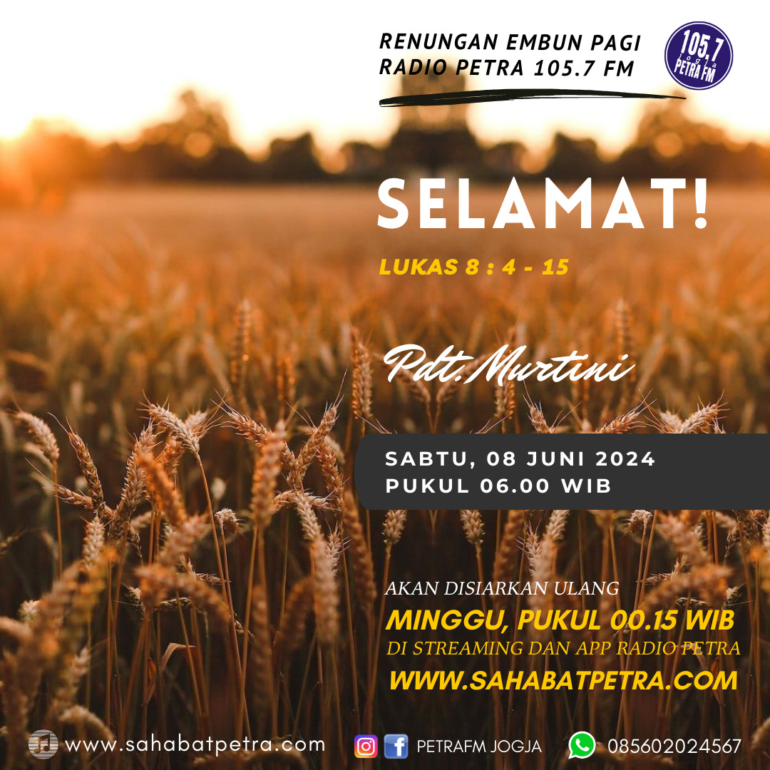 Embun Pagi - 08 JUNI 2024