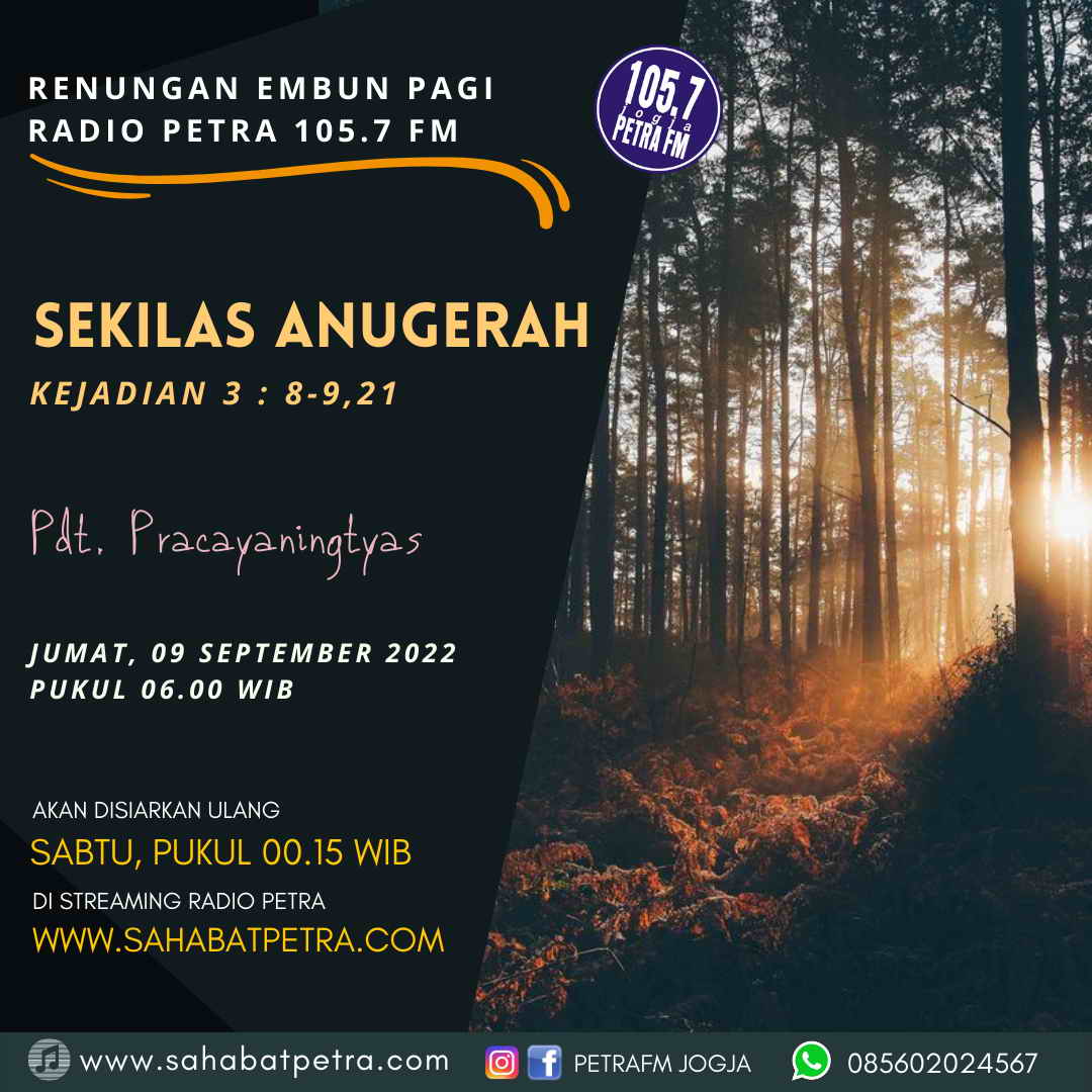 Embun Pagi - 09 SEPTEMBER 2022