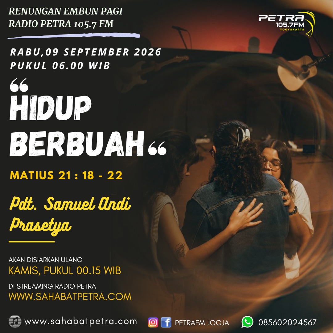Embun Pagi - 09 SEPTEMBER 2026