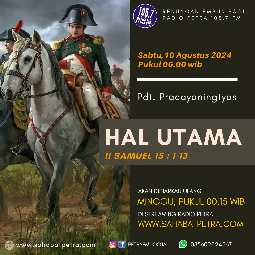 Embun Pagi - 10 AGUSTUS 2024