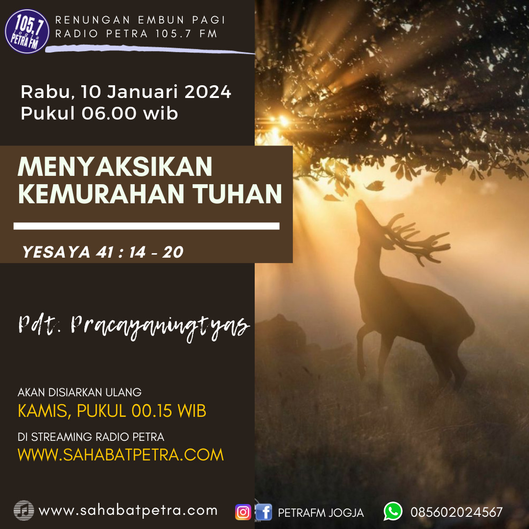 Embun Pagi - 10 JANUARI 2024