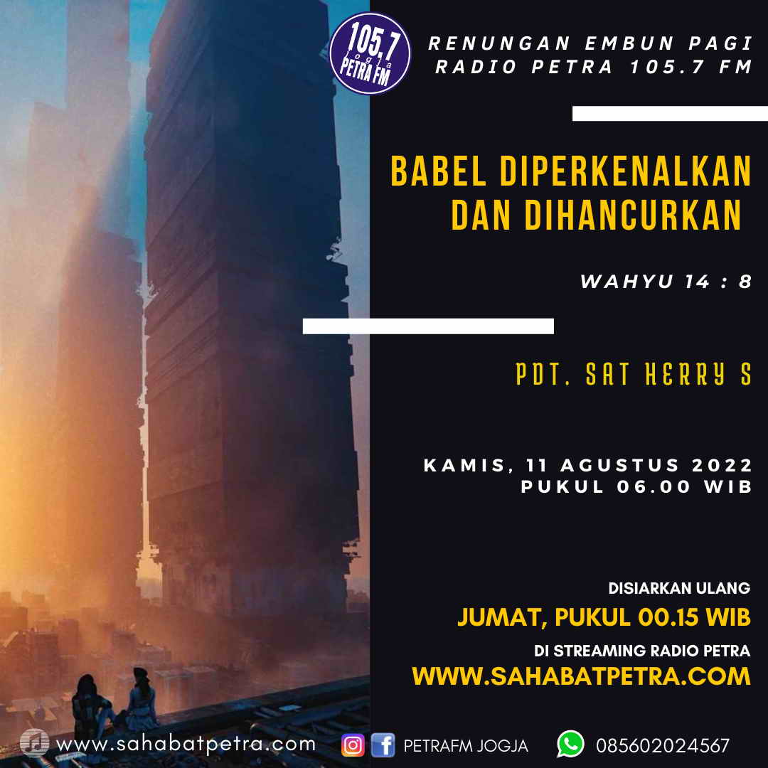 Embun Pagi - 11 AGUSTUS 2022