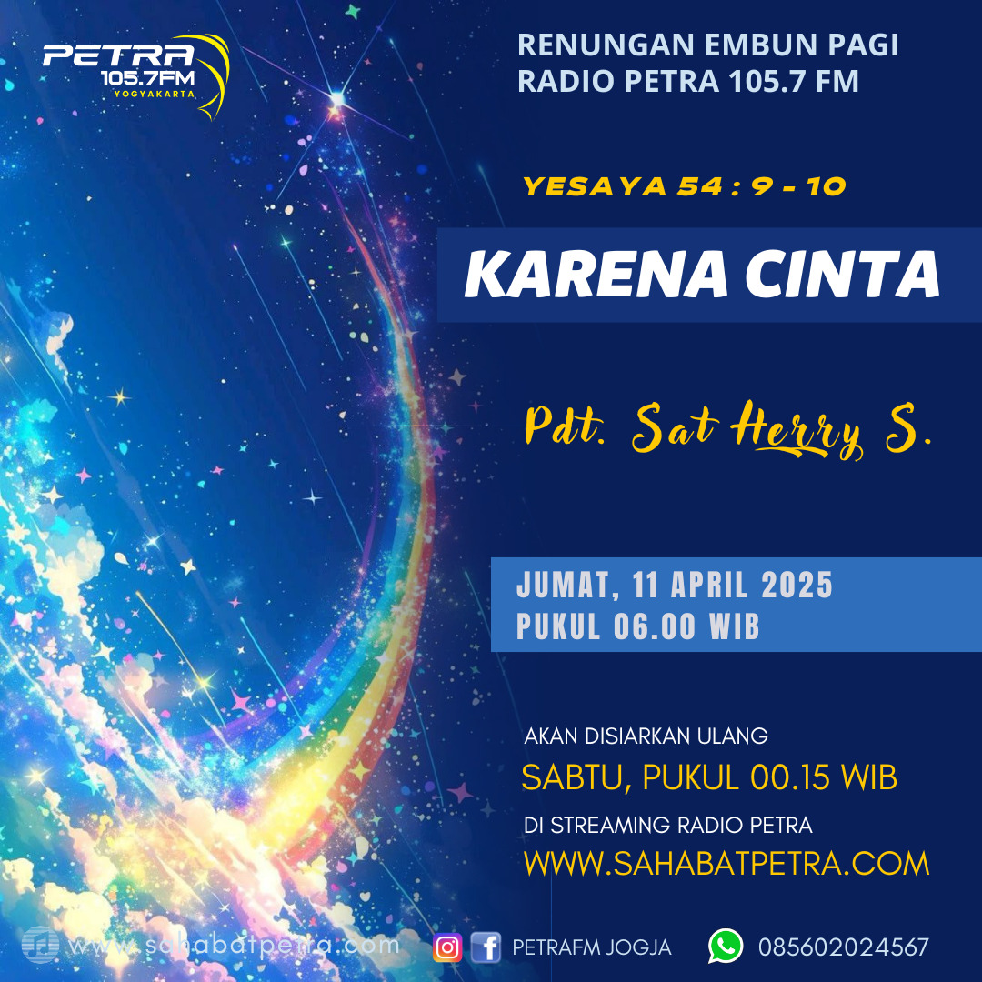 Embun Pagi - 11 APRIL 2025