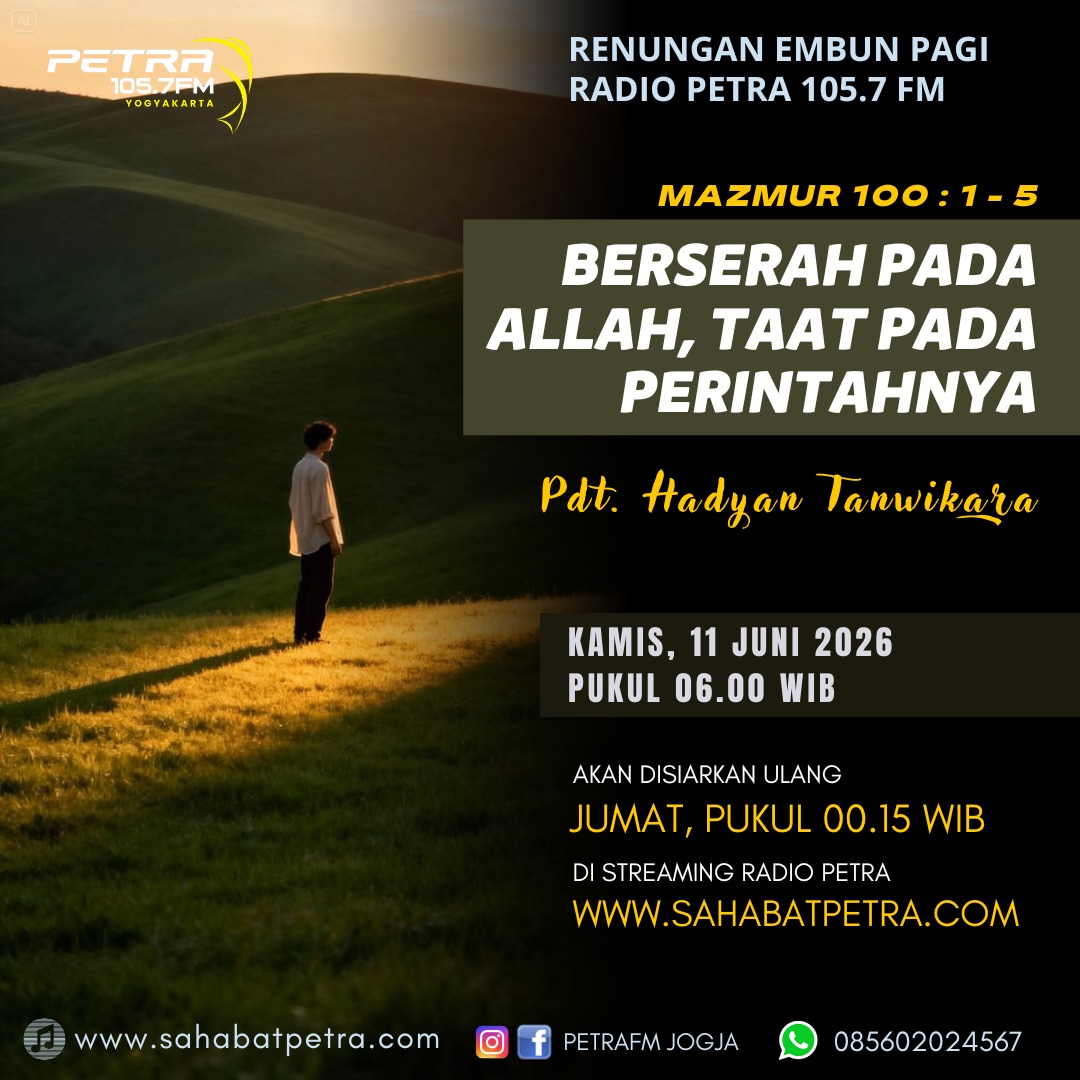Embun Pagi - 11 JUNI 2026