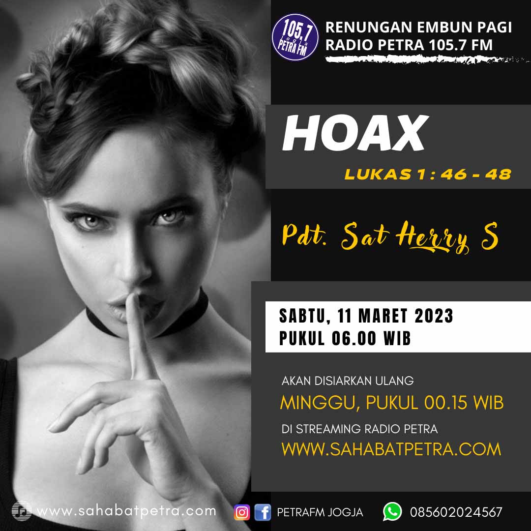 Embun Pagi - 11 MARET 2023