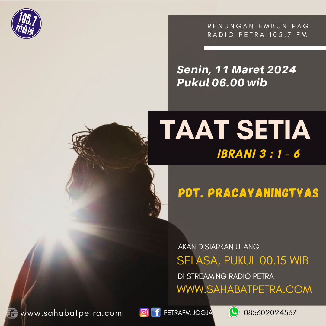 Embun Pagi - 11 MARET 2024