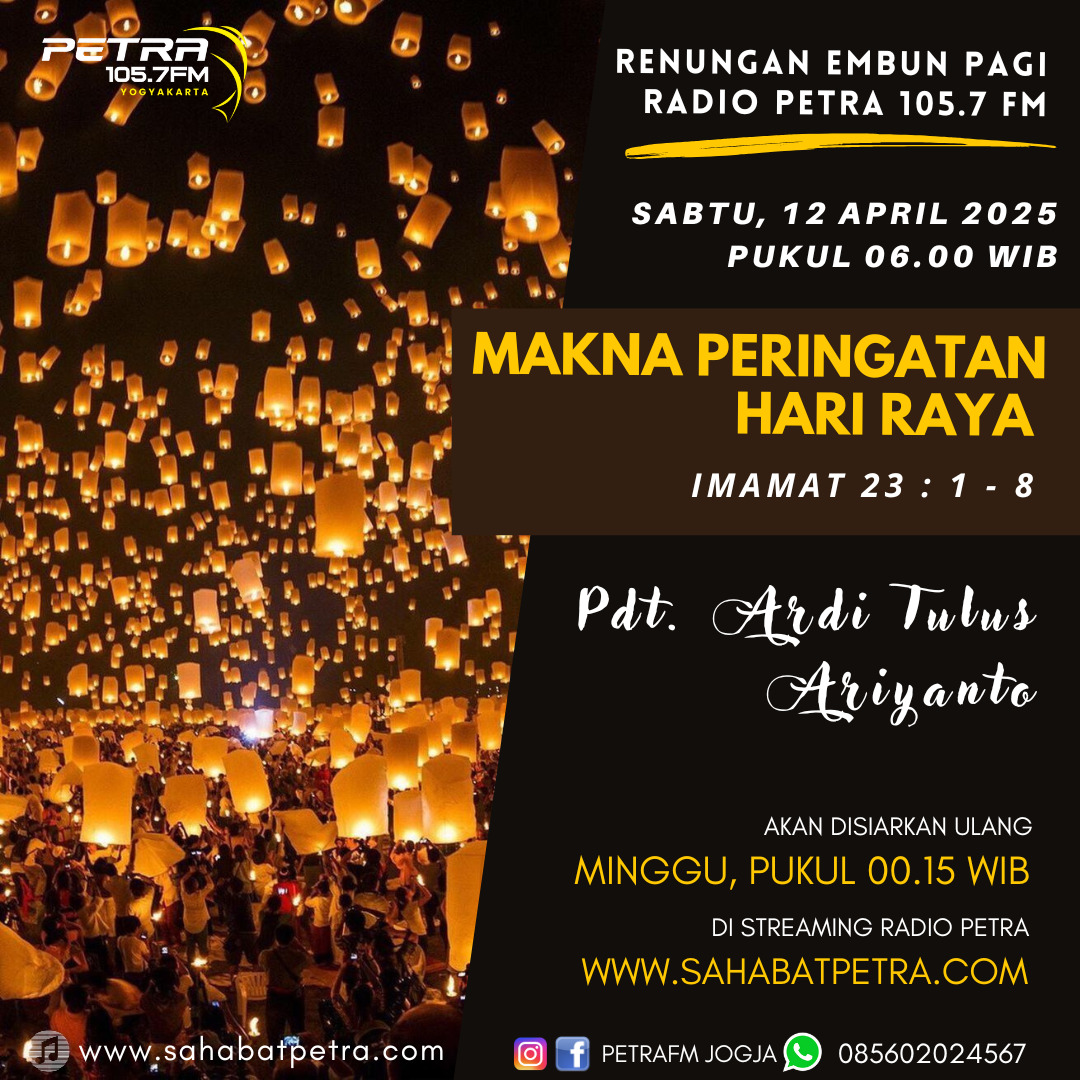 Embun Pagi - 12 APRIL 2025