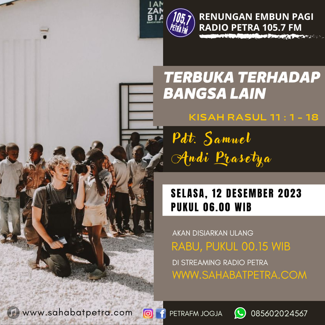 Embun Pagi - 12 DESEMBER 2023