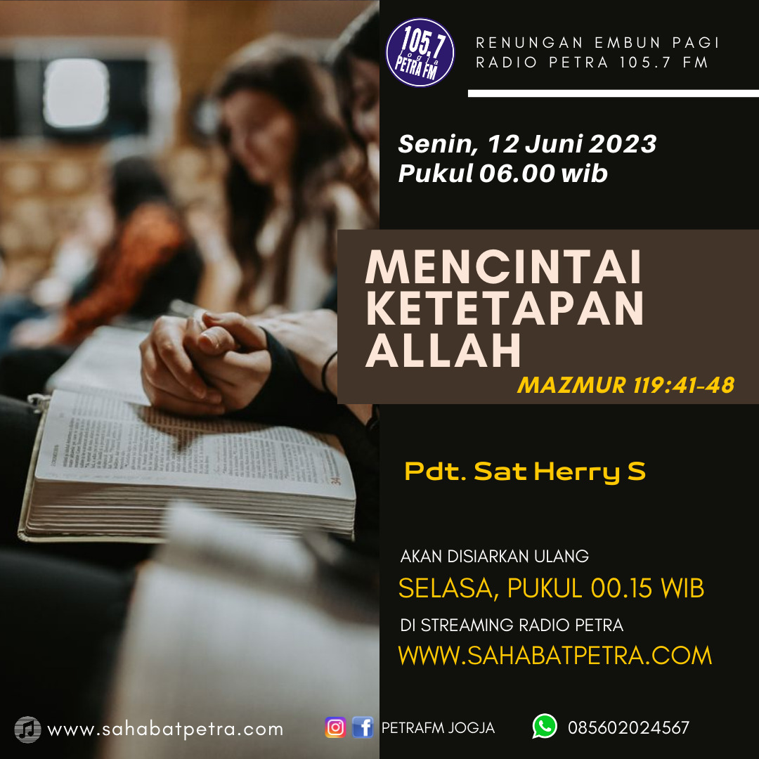Embun Pagi - 12 JUNI 2023
