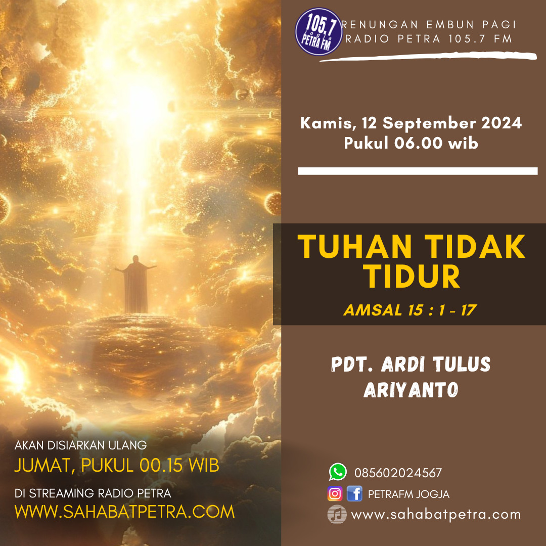 Embun Pagi - 12 SEPTEMBER 2024