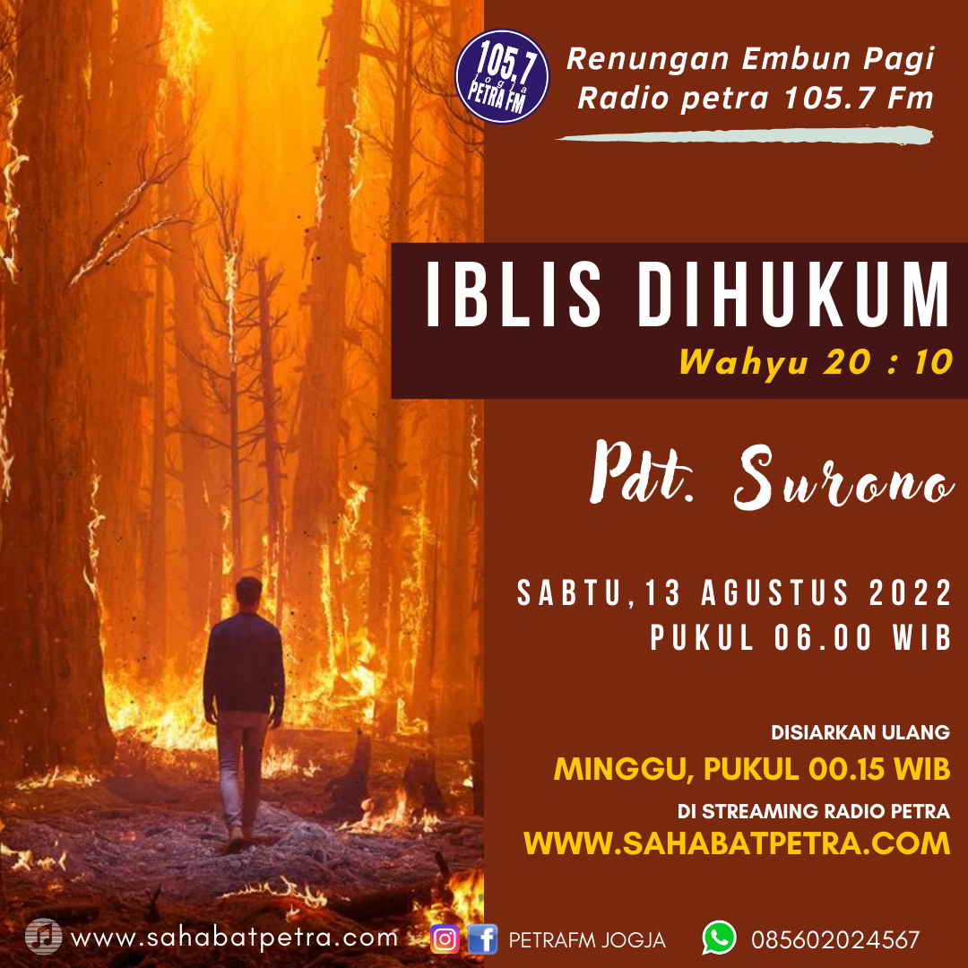 Embun Pagi - 13 AGUSTUS 2022