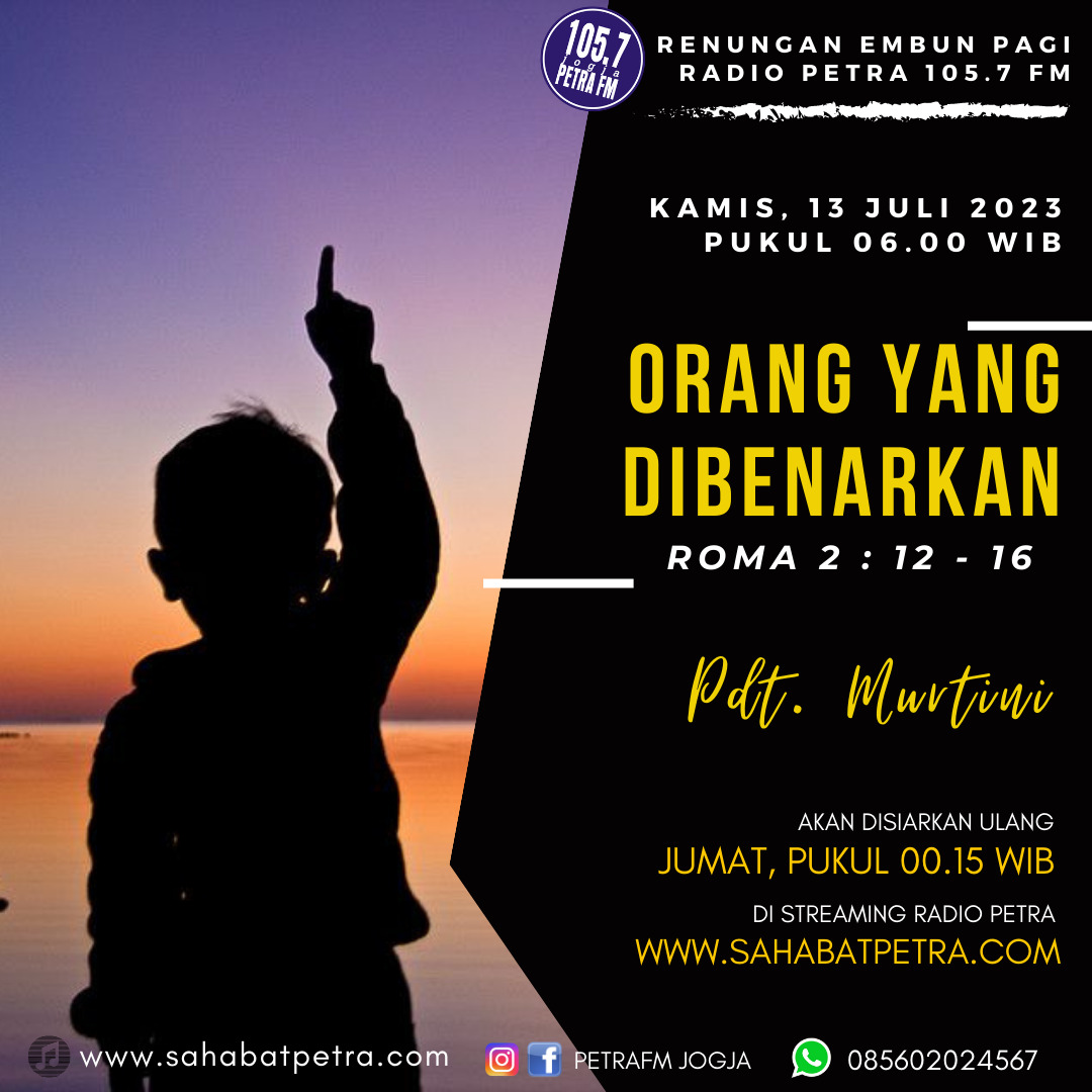 Embun Pagi - 13 JULI 2023