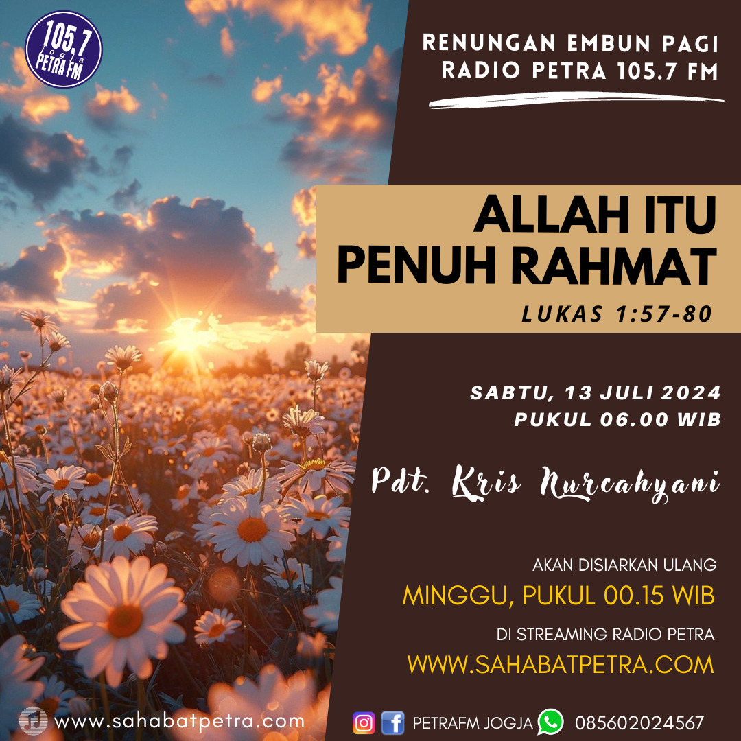 Embun Pagi - 13 JULI 2024