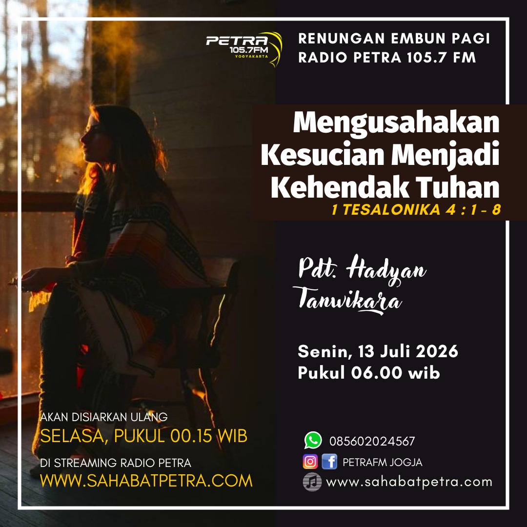 Embun Pagi - 13 JULI 2026
