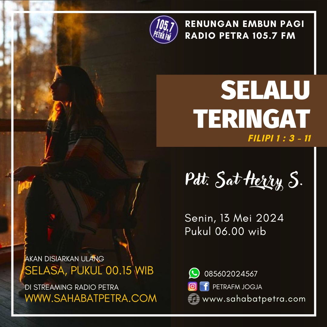 Embun Pagi - 13 MEI 2024