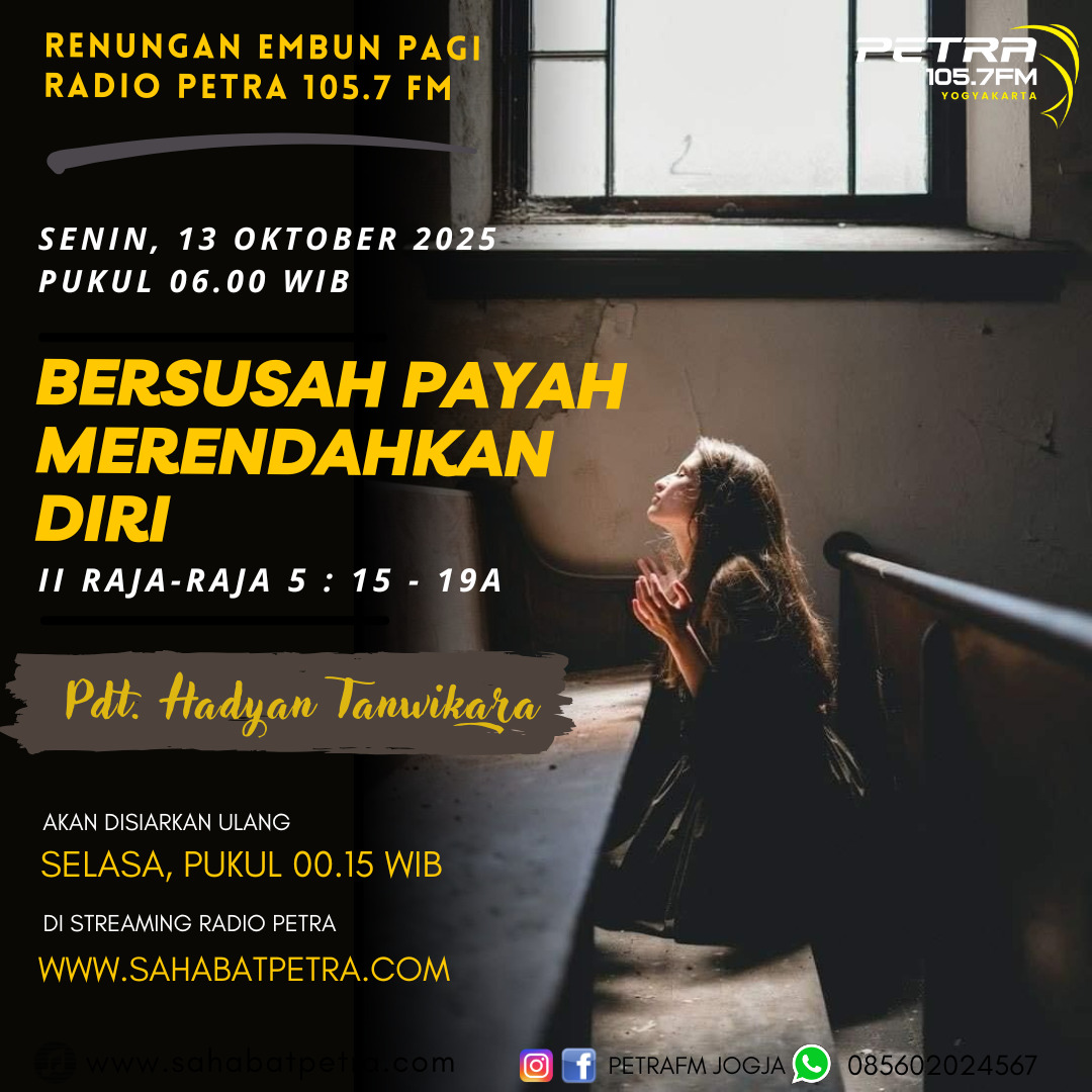 Embun Pagi - 13 OKTOBER 2025