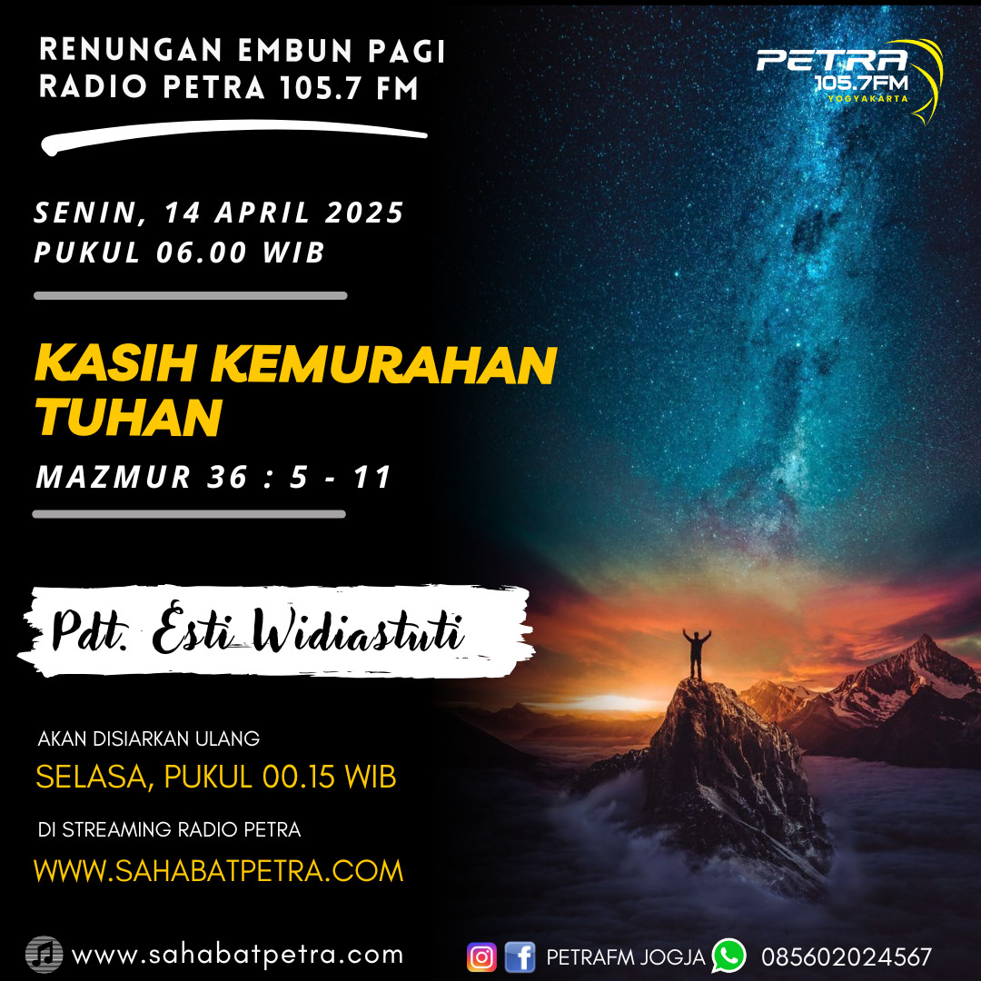 Embun Pagi - 14 APRIL 2025