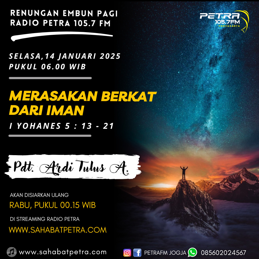Embun Pagi - 14 JANUARI 2025