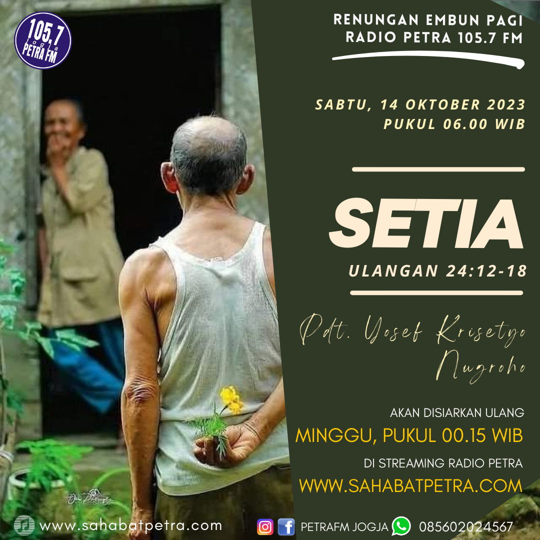 Embun Pagi - 14 OKTOBER 2023