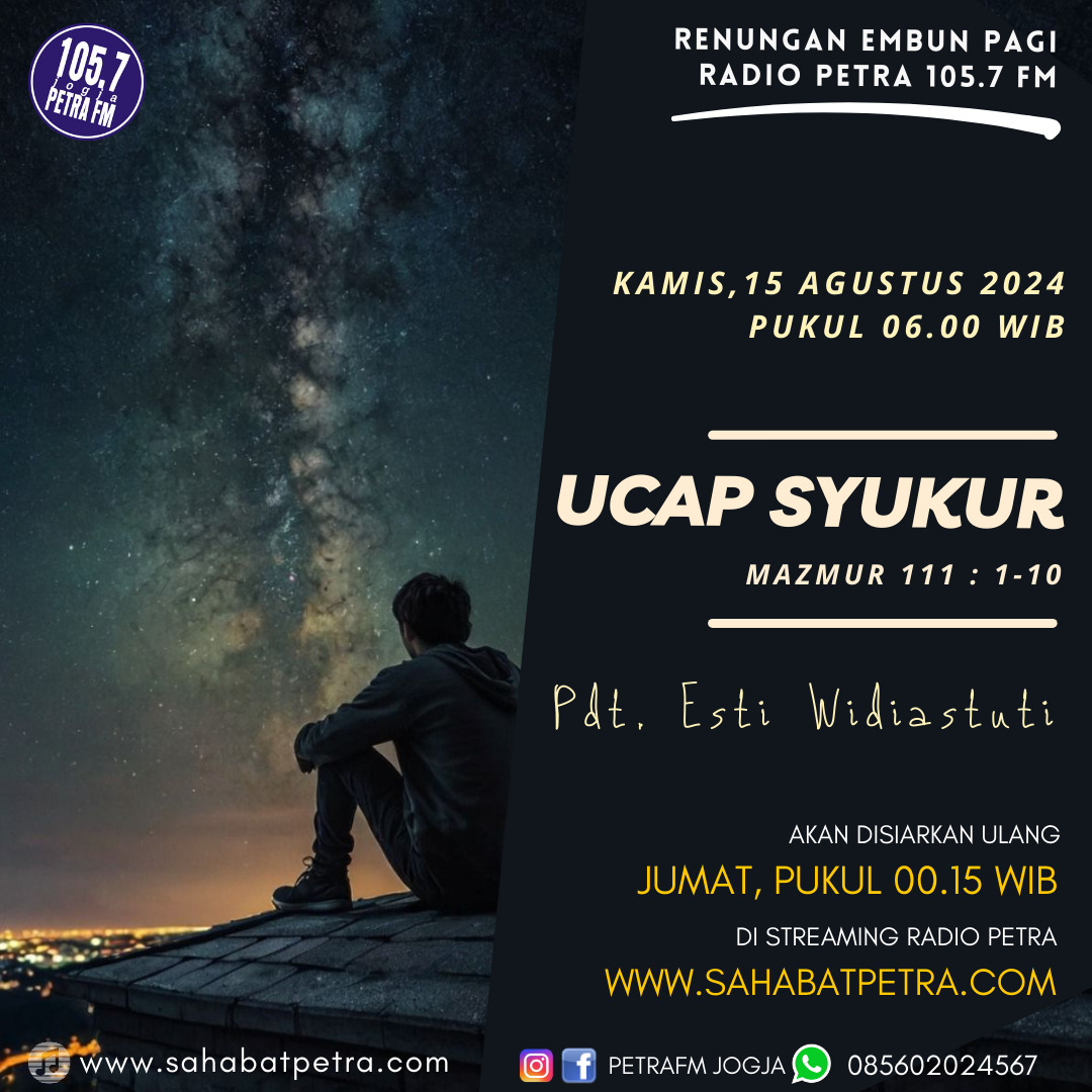 Embun Pagi - 15 AGUSTUS 2024