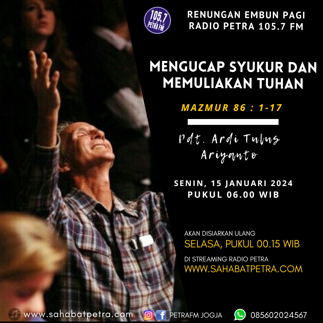Embun Pagi - 15 JANUARI 2024