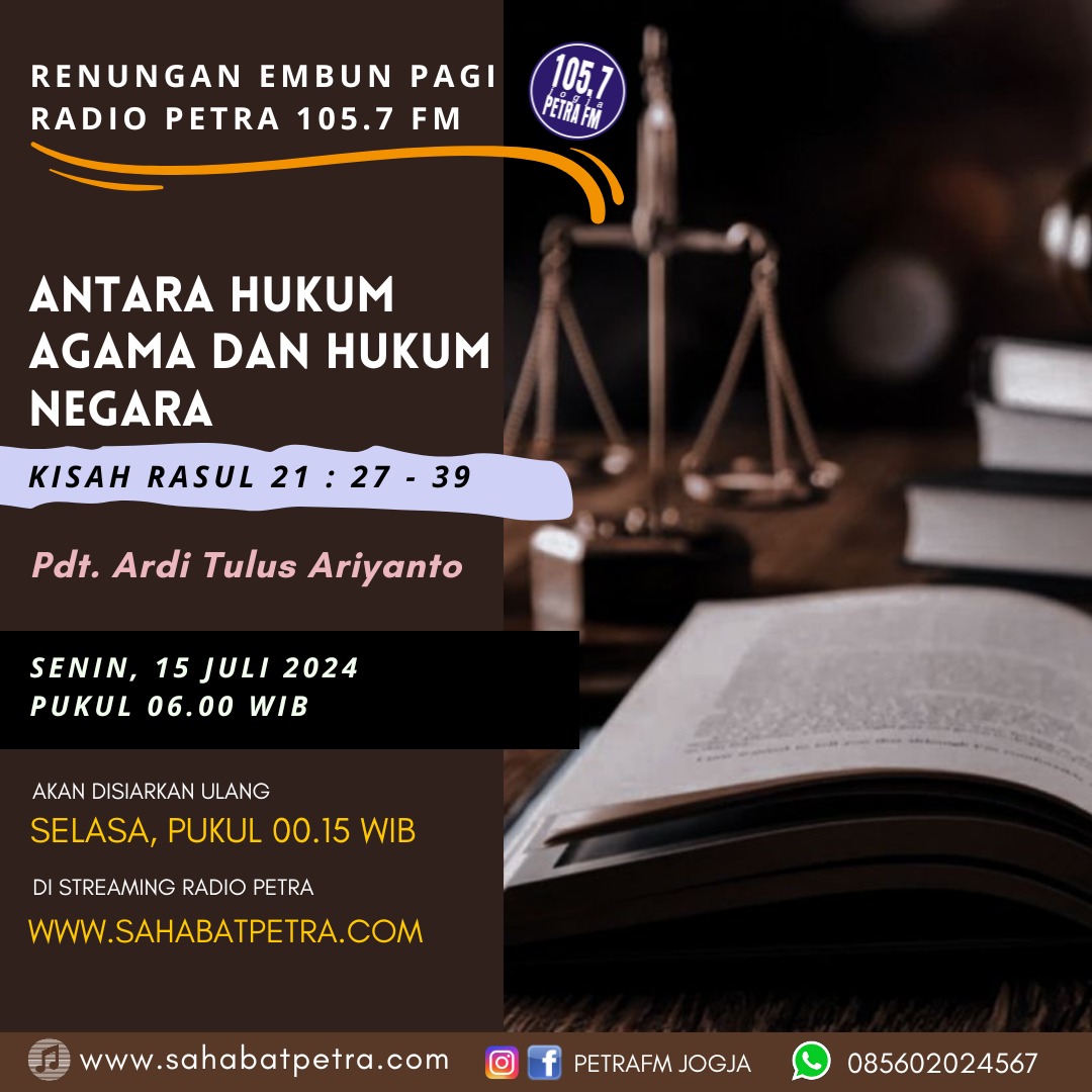 Embun Pagi - 15 JULI 2024