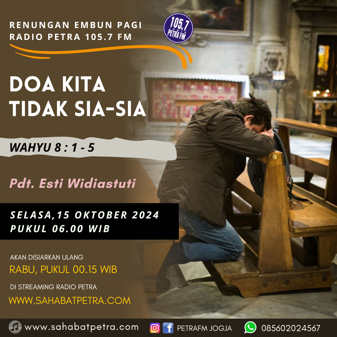Embun Pagi - 15 OKTOBER 2024