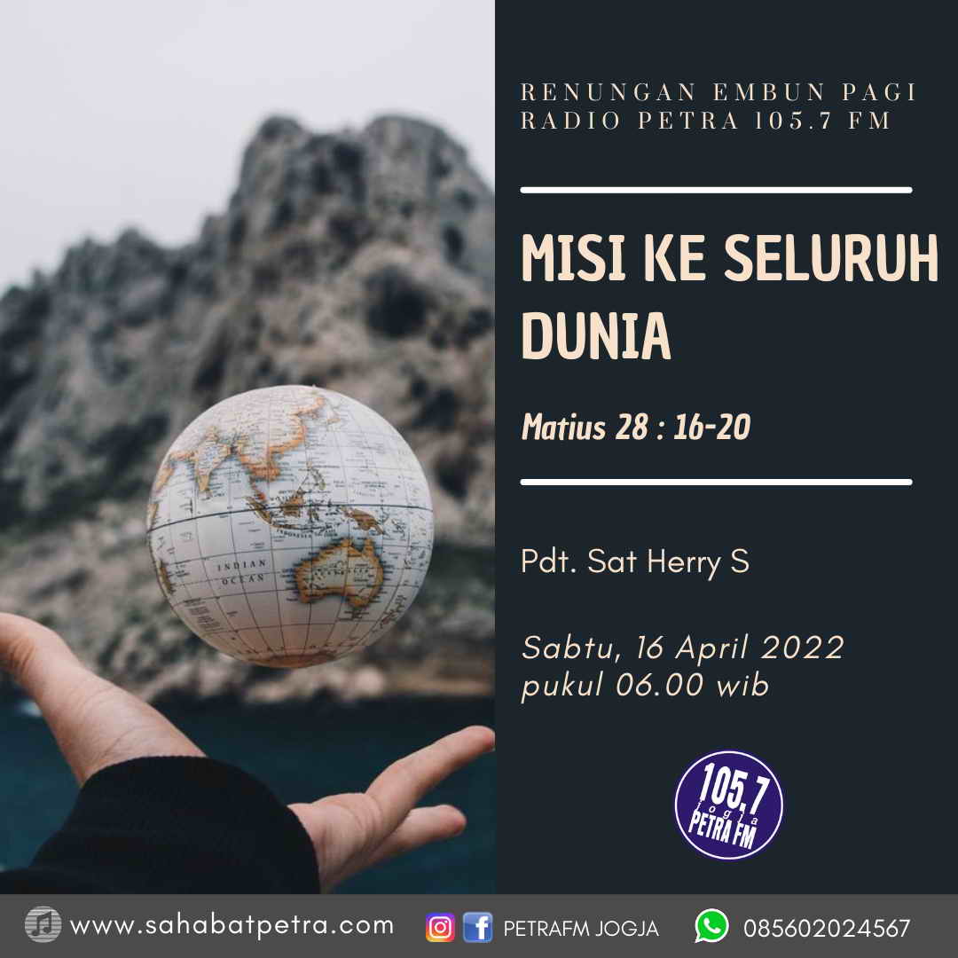 Embun Pagi - 16 APRIL 2022