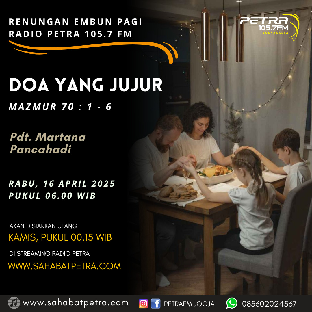 Embun Pagi - 16 APRIL 2025